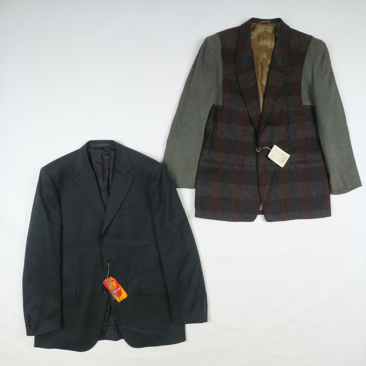 Stock 30pz Giacche eleganti invernali da uomo deadstock anni 2000 fondo di magazzino