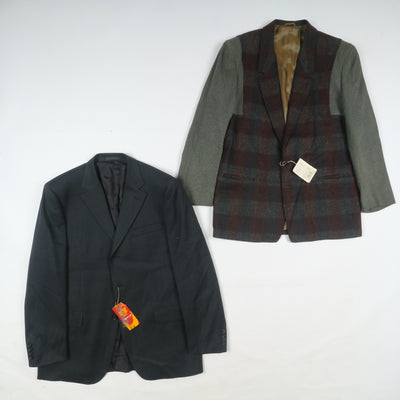 Stock 30pz Giacche eleganti invernali da uomo deadstock anni 2000 fondo di magazzino
