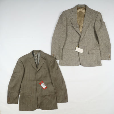 Stock 19pz Giacche eleganti invernali da uomo deadstock anni 2000 fondo di magazzino