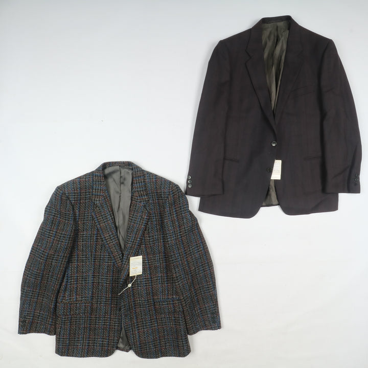 Stock 30pz Giacche eleganti invernali da uomo deadstock anni 2000 fondo di magazzino