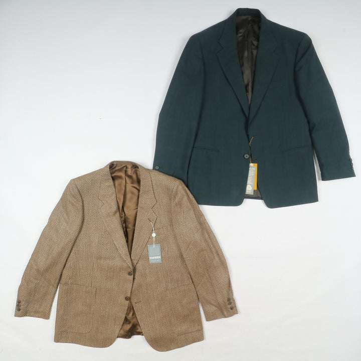 Stock 30pz Giacche eleganti invernali da uomo deadstock anni 2000 fondo di magazzino