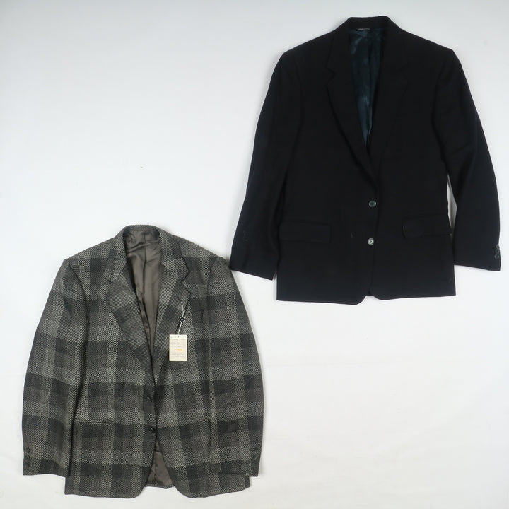 Stock 30pz Giacche eleganti invernali da uomo deadstock anni 2000 fondo di magazzino