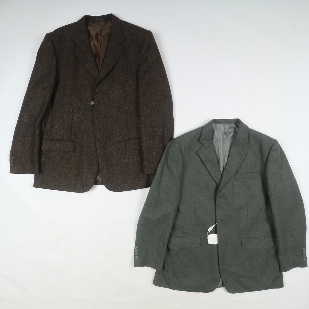 Stock 30pz Giacche eleganti invernali da uomo deadstock anni 2000 fondo di magazzino