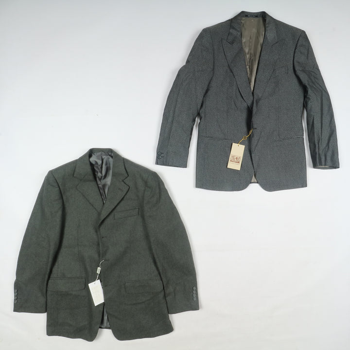 Stock 30pz Giacche eleganti invernali da uomo deadstock anni 2000 fondo di magazzino