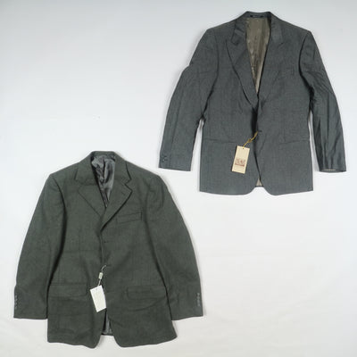 Stock 30pz Giacche eleganti invernali da uomo deadstock anni 2000 fondo di magazzino