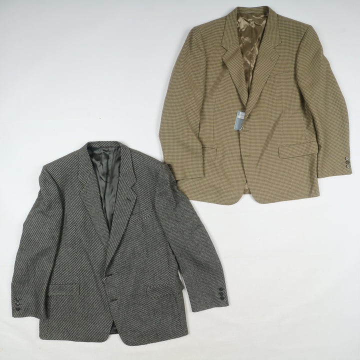 Stock 30pz Giacche eleganti invernali da uomo deadstock anni 2000 fondo di magazzino