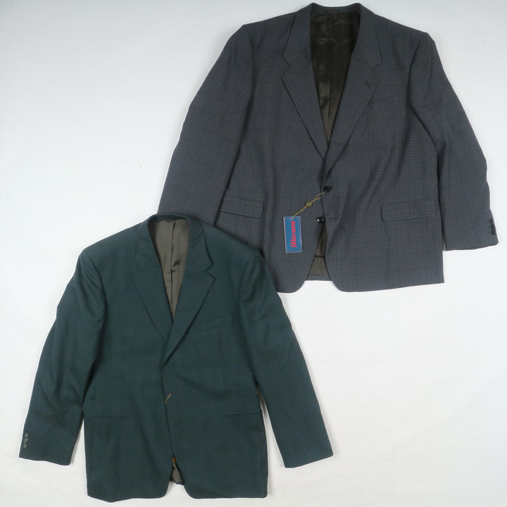 Stock 30pz Giacche eleganti invernali da uomo deadstock anni 2000 fondo di magazzino