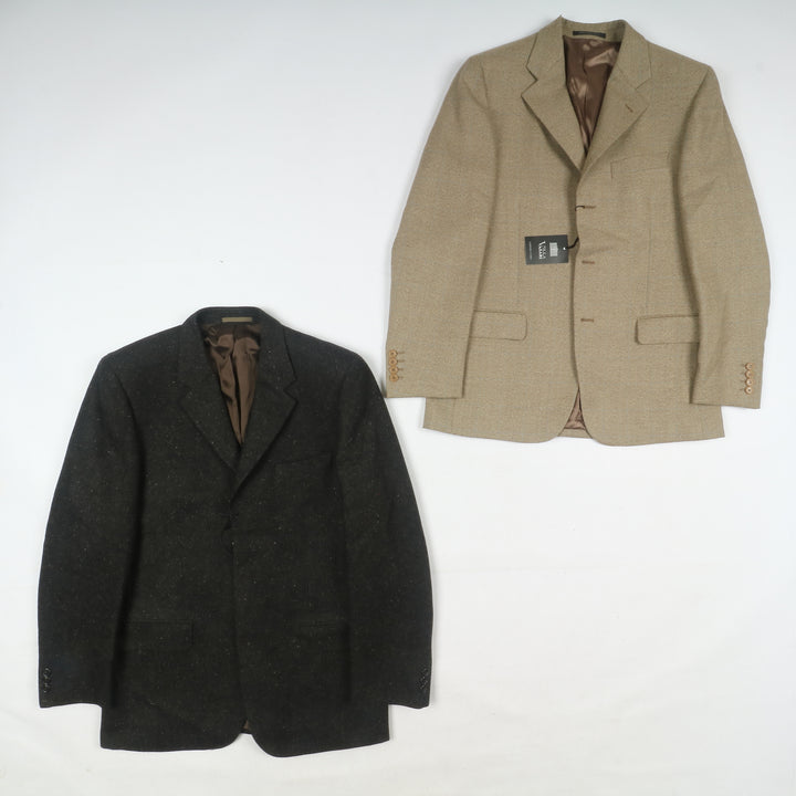 Stock 30pz Giacche eleganti invernali da uomo deadstock anni 2000 fondo di magazzino