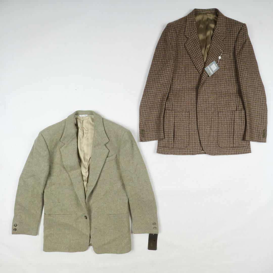 Stock 30pz Giacche eleganti invernali da uomo deadstock anni 2000 fondo di magazzino