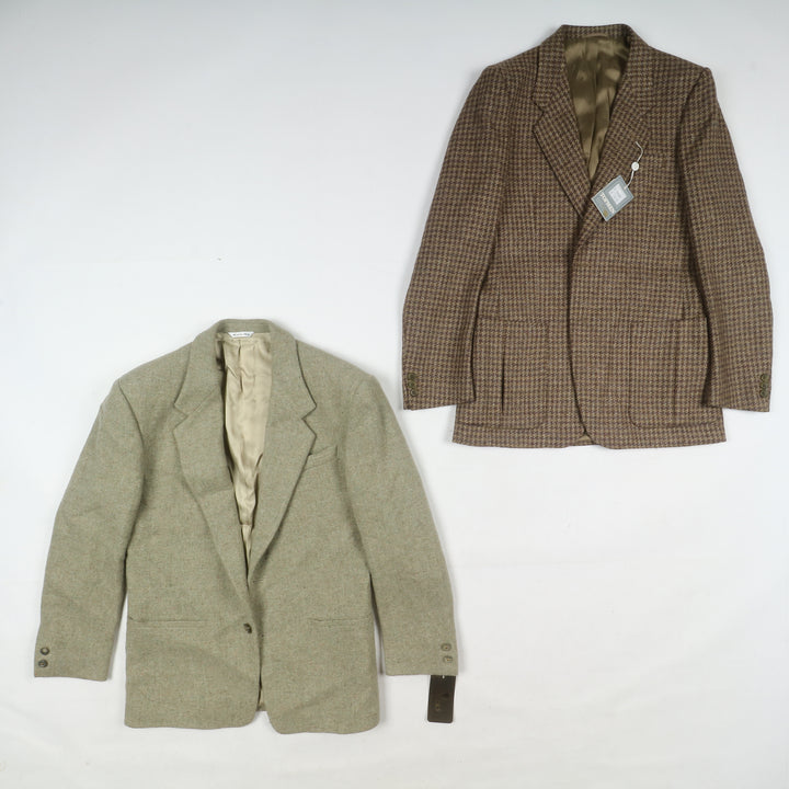 Stock 30pz Giacche eleganti invernali da uomo deadstock anni 2000 fondo di magazzino