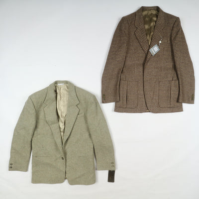 Stock 30pz Giacche eleganti invernali da uomo deadstock anni 2000 fondo di magazzino