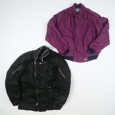 Giacche Giubbotti da moto box da 11pz uomo e donna Vintage Touring ADV