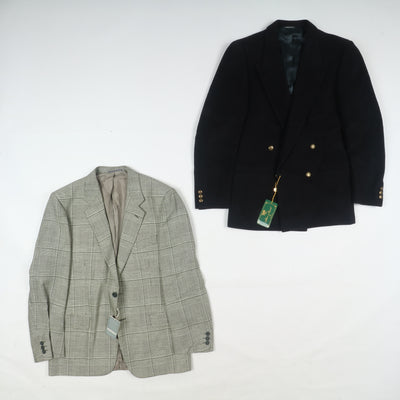 Stock 30pz Giacche eleganti invernali da uomo deadstock anni 2000 fondo di magazzino