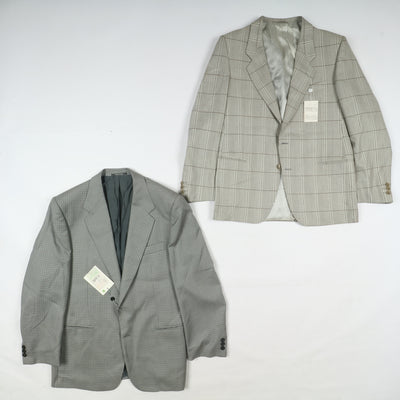 Stock 30pz Giacche eleganti invernali da uomo deadstock anni 2000 fondo di magazzino