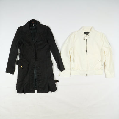 Giacche Giubbini firmati uomo e donna stock 9 pz Woolrich, Refrigue, Dondup, Tommy H...