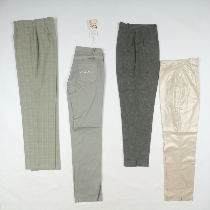 Abbigliamento misto donna made in Italy deadstock 78pz pantaloni, Canicie, Gonne...