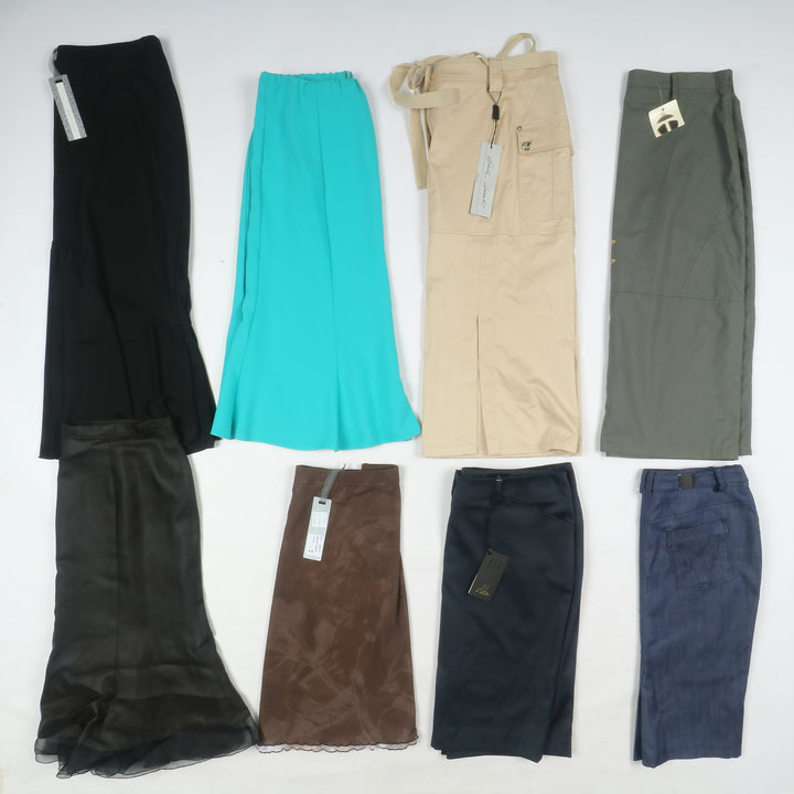 Abbigliamento misto donna made in Italy deadstock 78pz pantaloni, Canicie, Gonne...