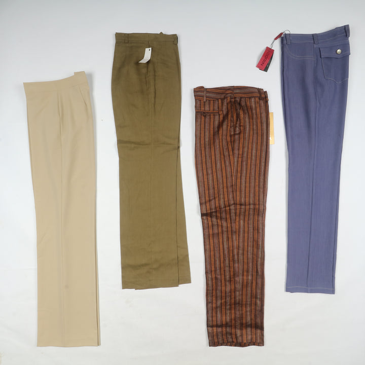 Abbigliamento misto donna made in Italy deadstock 78pz pantaloni, Canicie, Gonne...