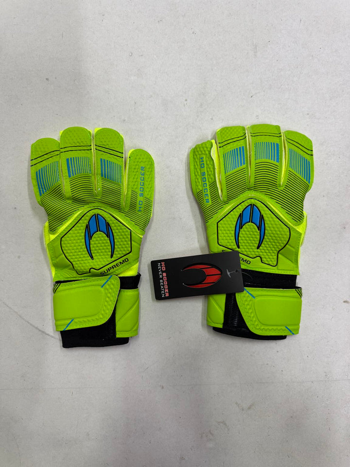 Ho soccer clone supremo II negative size 5 guanti portiere calcio nuovi