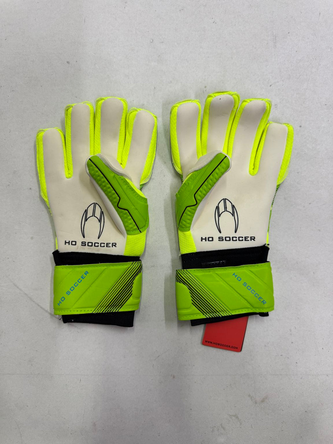Ho soccer clone supremo II negative size 5 guanti portiere calcio nuovi
