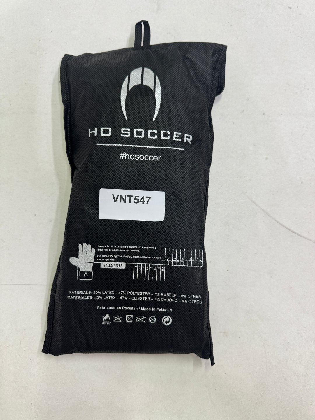 Ho soccer clone supremo II negative size 5 guanti portiere calcio nuovi