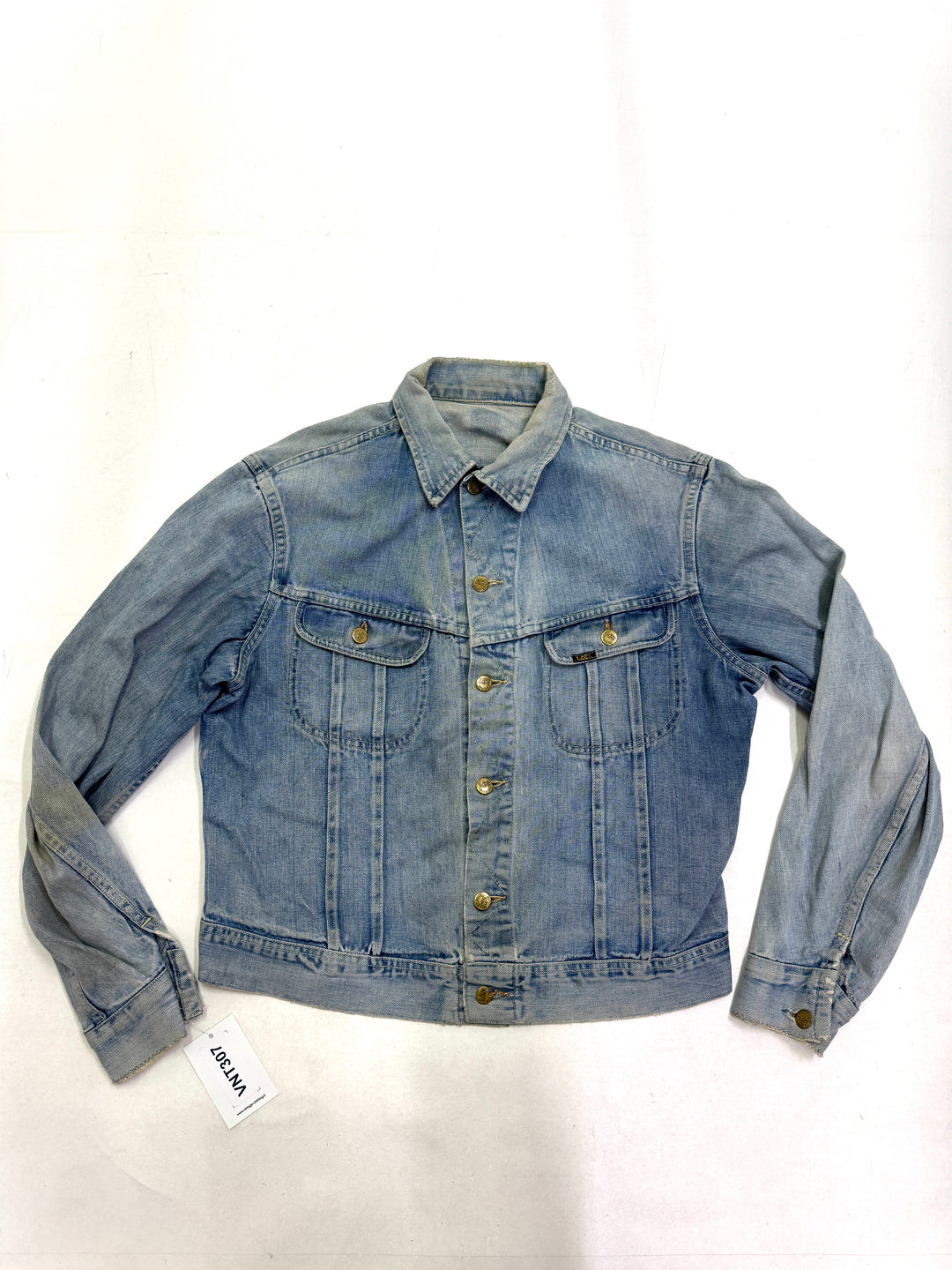 Lee riders denim jacket vintage made in usa