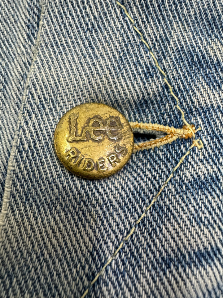 Lee riders denim jacket vintage made in usa