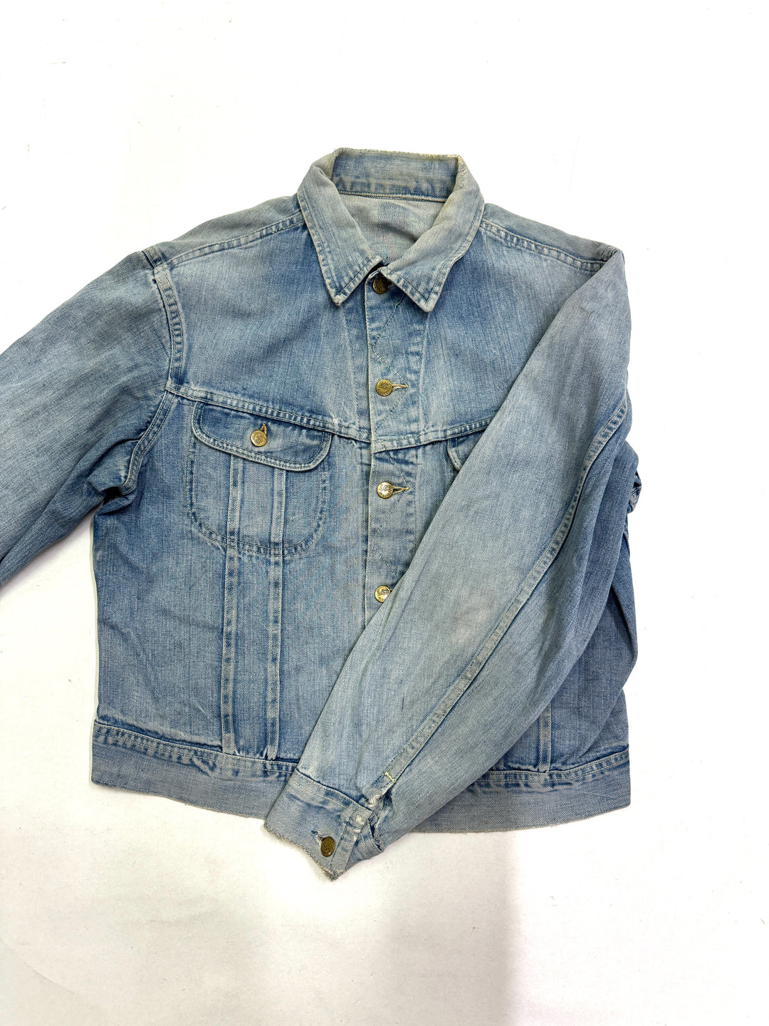 Lee riders denim jacket vintage made in usa