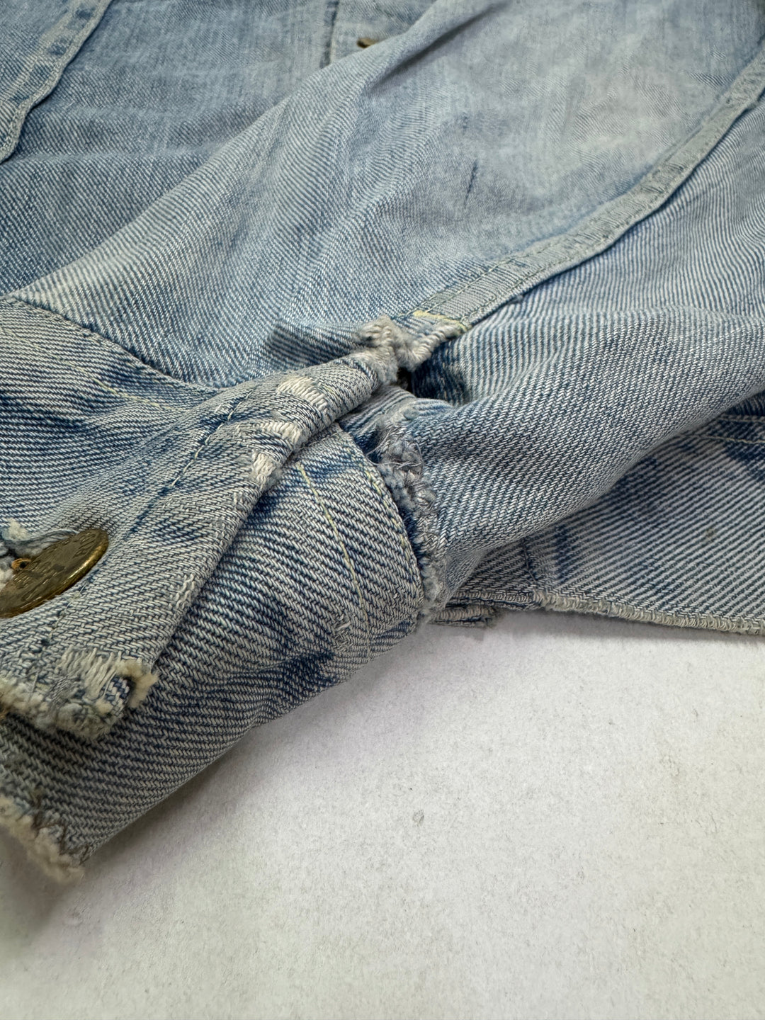 Lee riders denim jacket vintage made in usa