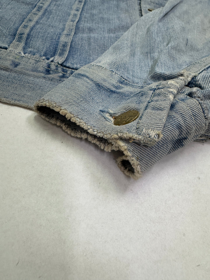 Lee riders denim jacket vintage made in usa