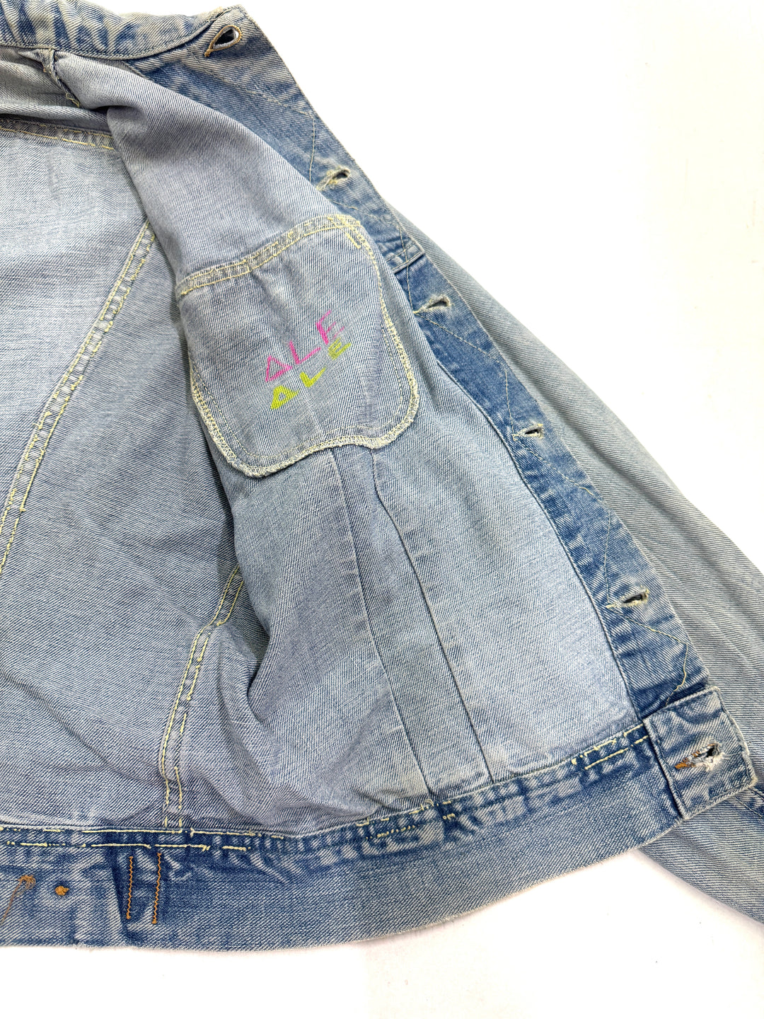 Lee riders denim jacket vintage made in usa