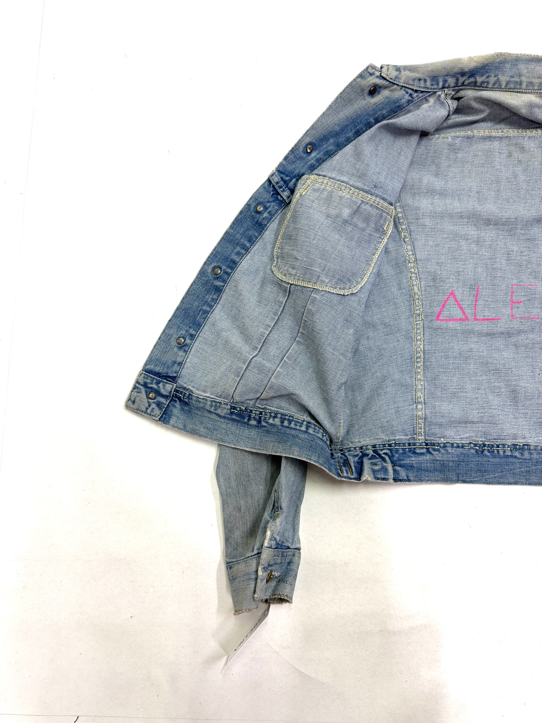 Lee riders denim jacket vintage made in usa