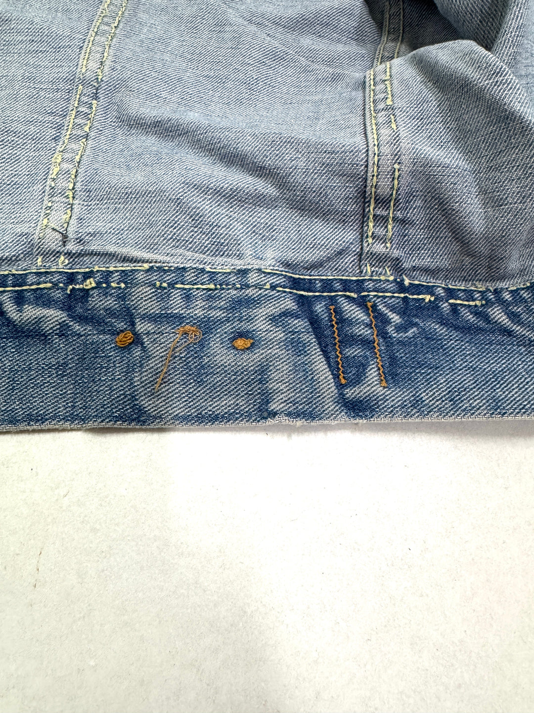 Lee riders denim jacket vintage made in usa