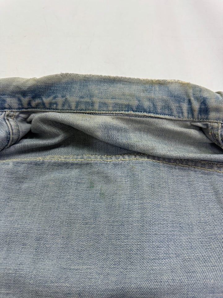 Lee riders denim jacket vintage made in usa