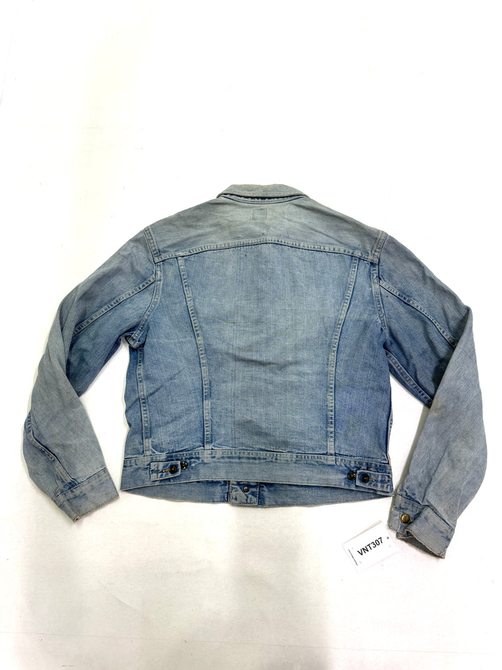 Lee riders denim jacket vintage made in usa