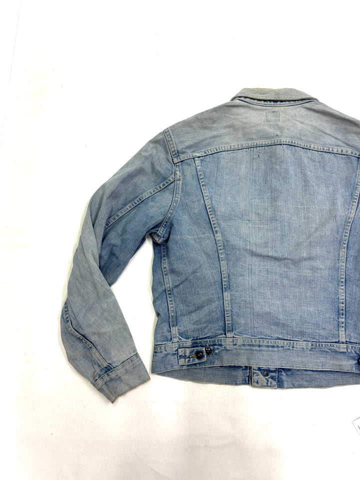 Lee riders denim jacket vintage made in usa