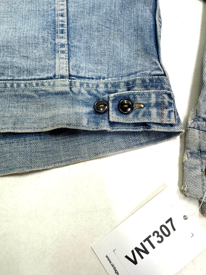 Lee riders denim jacket vintage made in usa
