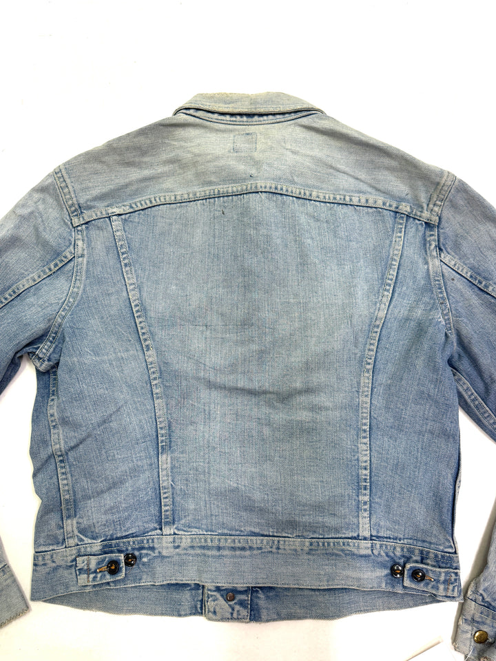 Lee riders denim jacket vintage made in usa