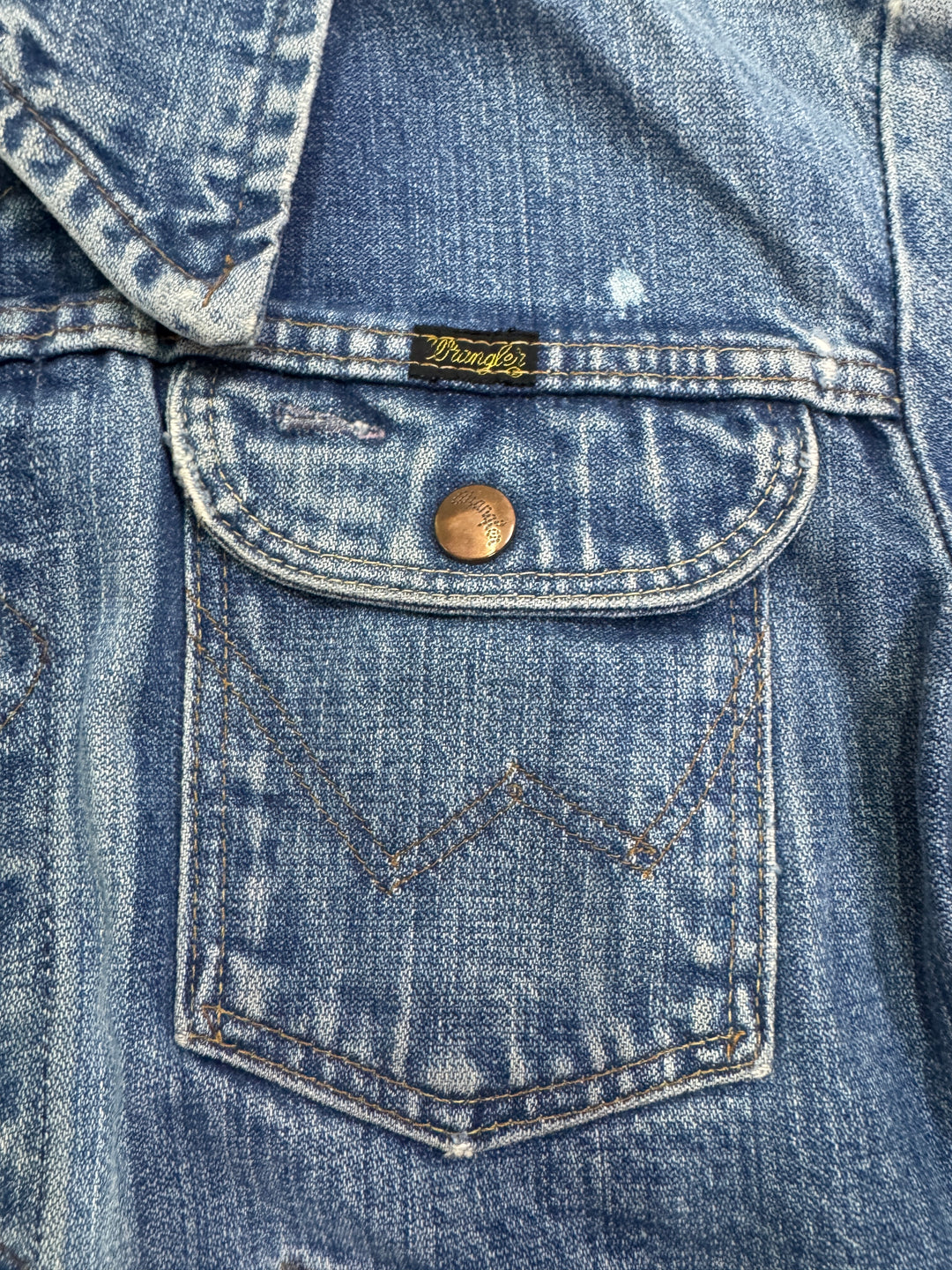 Wrangler Blue Bell selvedge 60s vintage western jacket