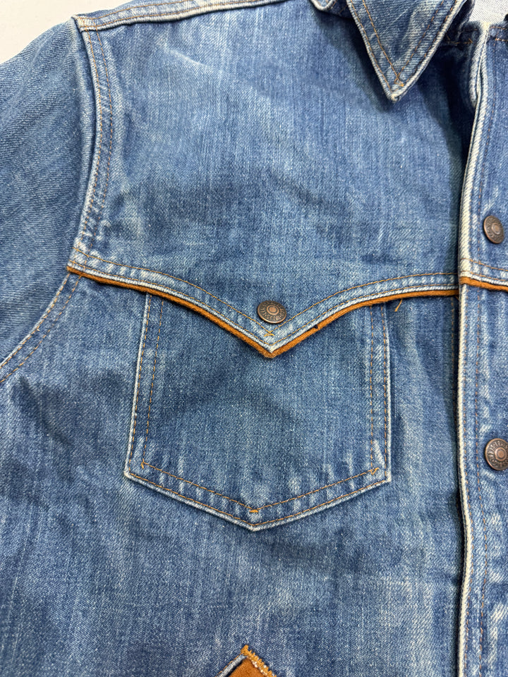 Levi's 70509 orange tab made in usa taglia 44 vintage western jacket anni 70s
