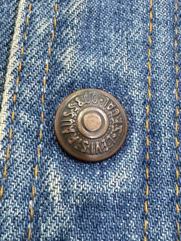 Levi's 70509 orange tab made in usa taglia 44 vintage western jacket anni 70s