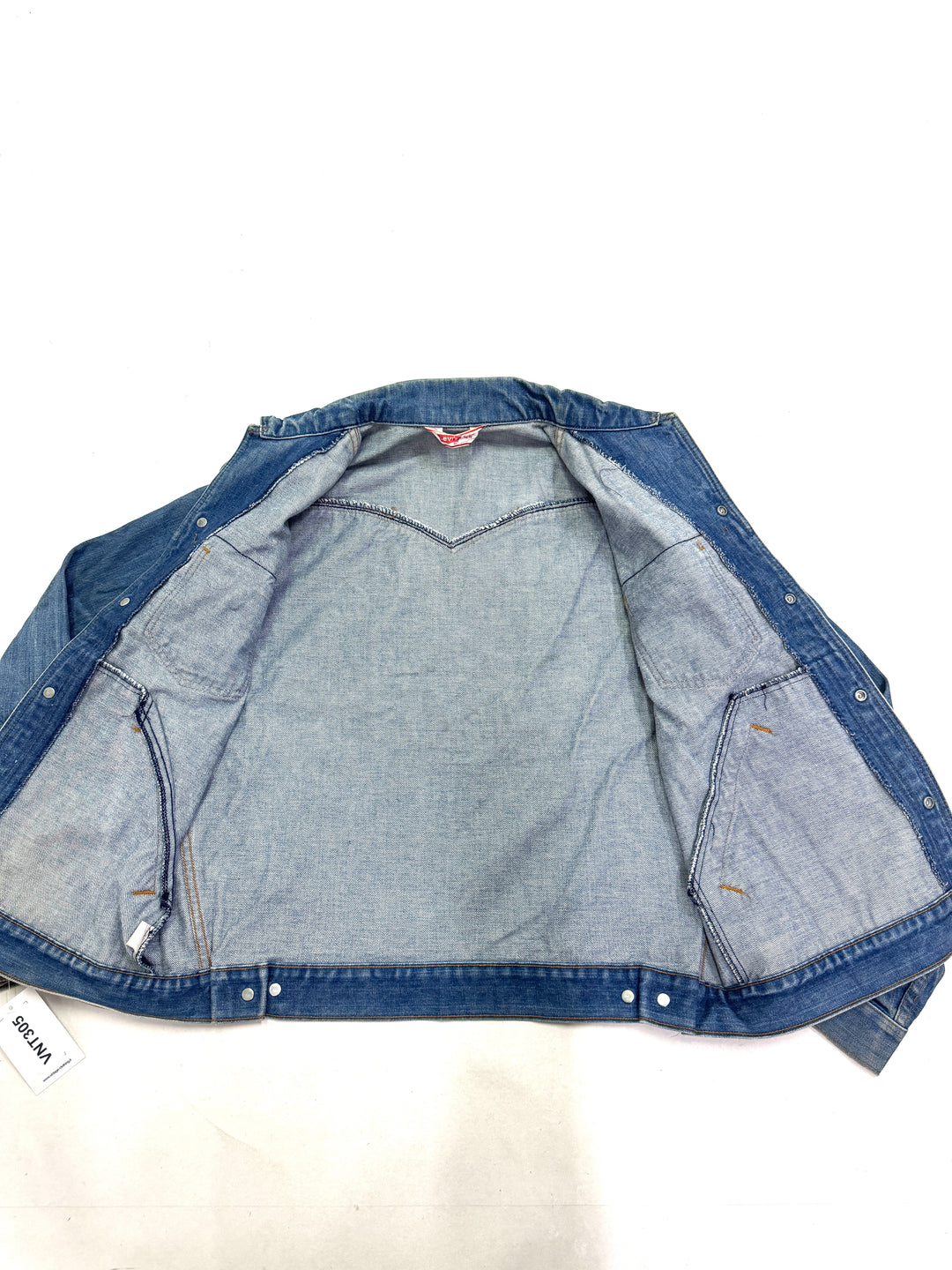 Levi's 70509 orange tab made in usa taglia 44 vintage western jacket anni 70s