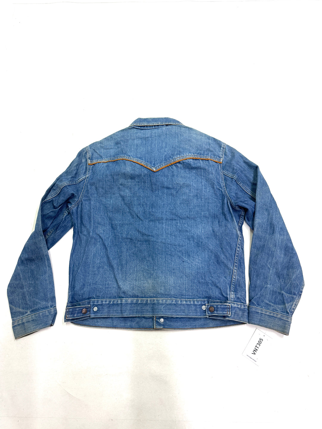 Levi's 70509 orange tab made in usa taglia 44 vintage western jacket anni 70s