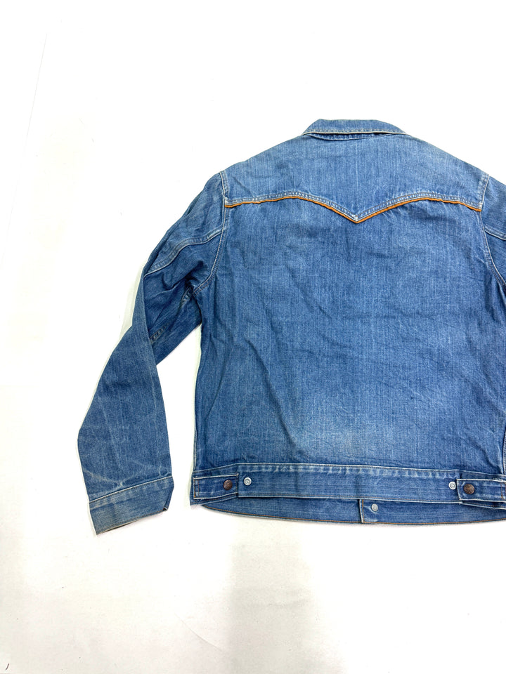 Levi's 70509 orange tab made in usa taglia 44 vintage western jacket anni 70s