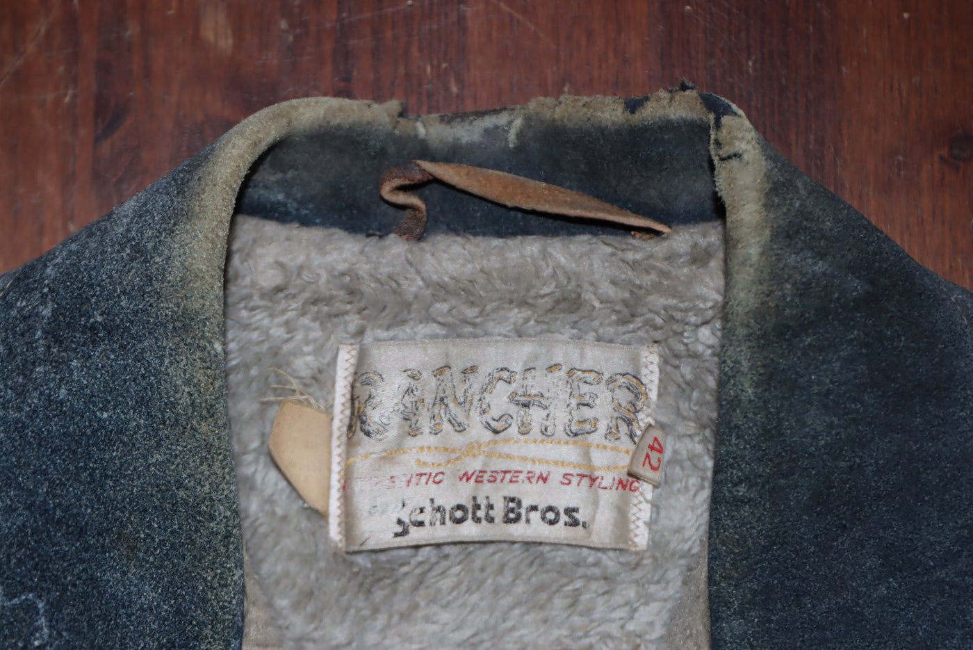 Schott Bros Autentic Western Styling Rancher taglia 42