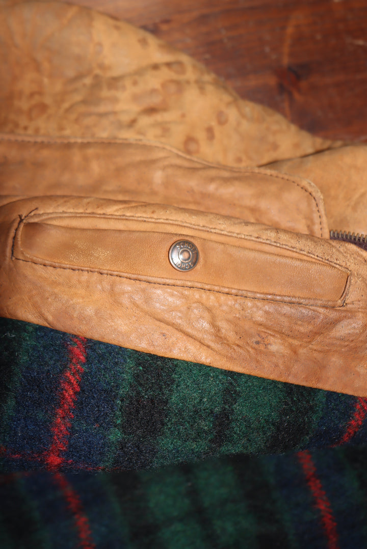 Charro U.S.A.A.T.  - EQUIPMENT made in usa giacca in pelle modello aviatore pilota