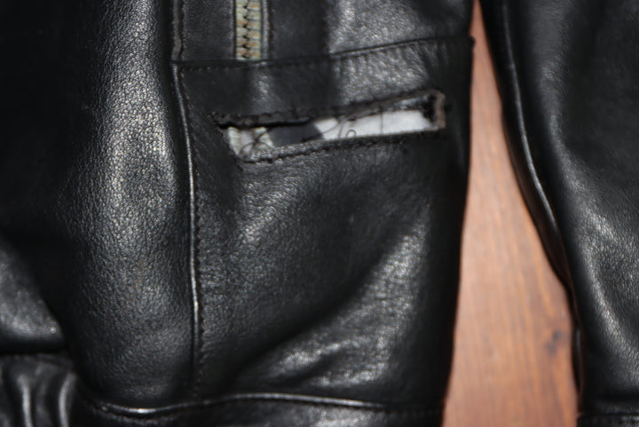 Dainese giacca da moto vintage in pelle made in Italy taglia 48