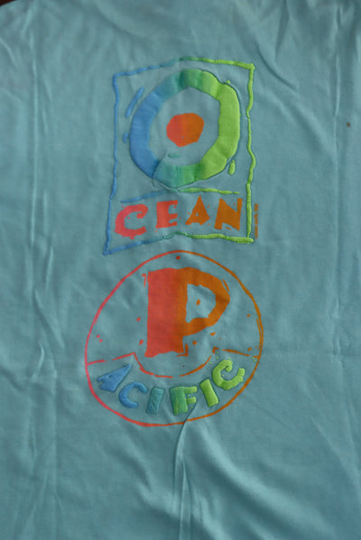 Ocean Pacific made in usa Taglia M T-shirt manica corta mezza manica