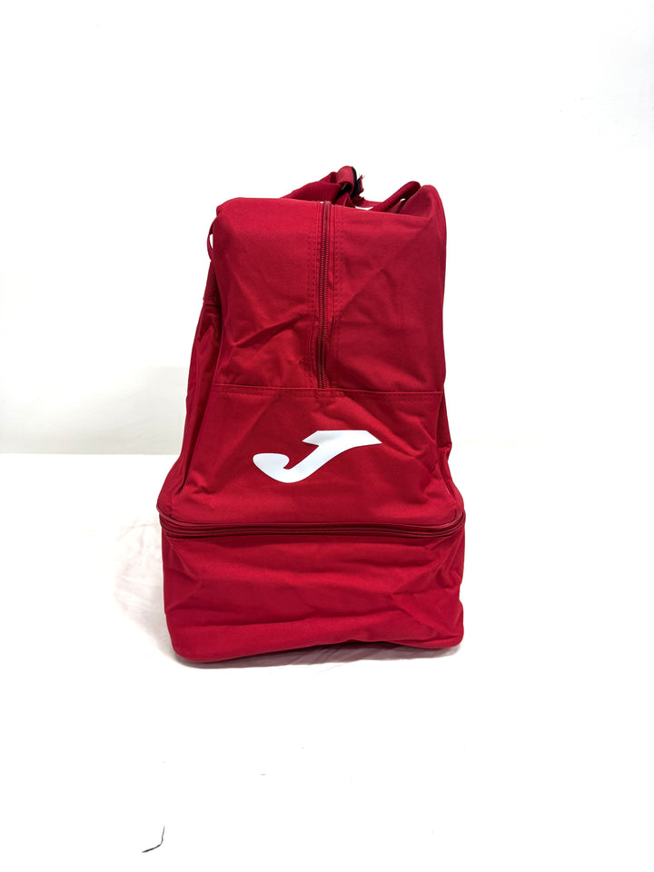 Stock 125pz Borsoni nuovi calcio Macron e Joma Rosso deadstock football bag