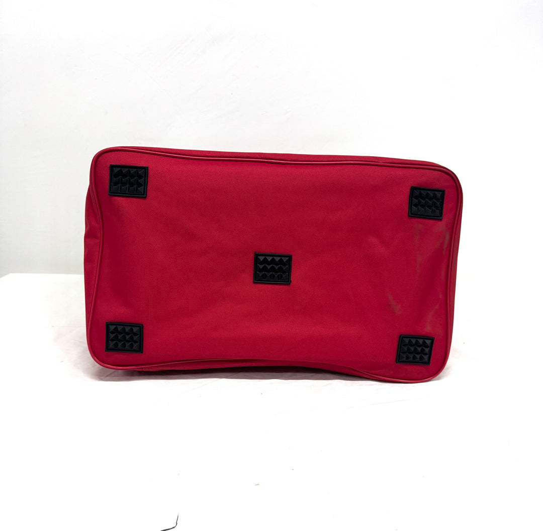 Stock 125pz Borsoni nuovi calcio Macron e Joma Rosso deadstock football bag